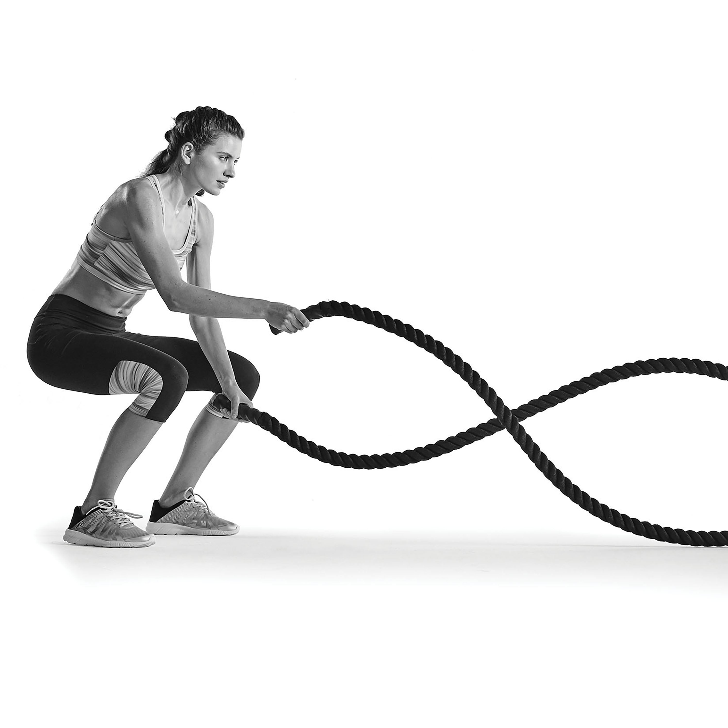 FILA Conditioning Rope 18' Woman using